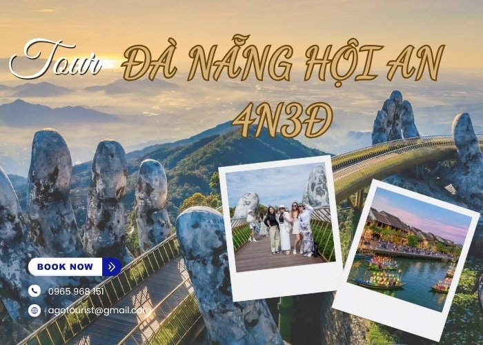 Tour Đà Nẵng Hội An 4 ngày 3 đêm