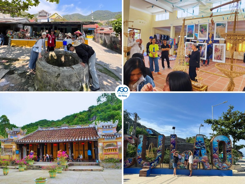 Quý khách sẽ đến tham quan Giếng cổ Cham-pa, Khu bảo tồn biển Cù Lao Chàm và chùa Hải Tạng khi đi tour Đà Nẵng Cù Lao Chàm