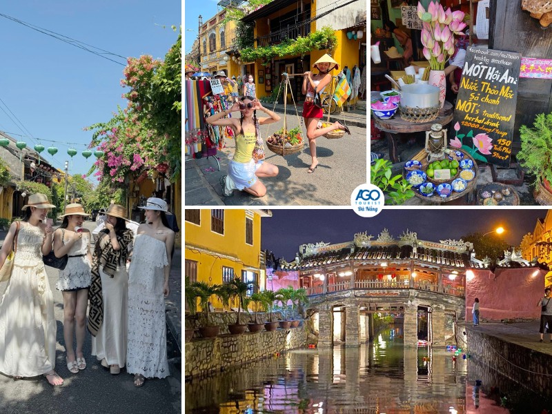 Quý khách sẽ đến tham quan phố cổ Hội An khi đi tour Cù Lao Chàm Đà Nẵng