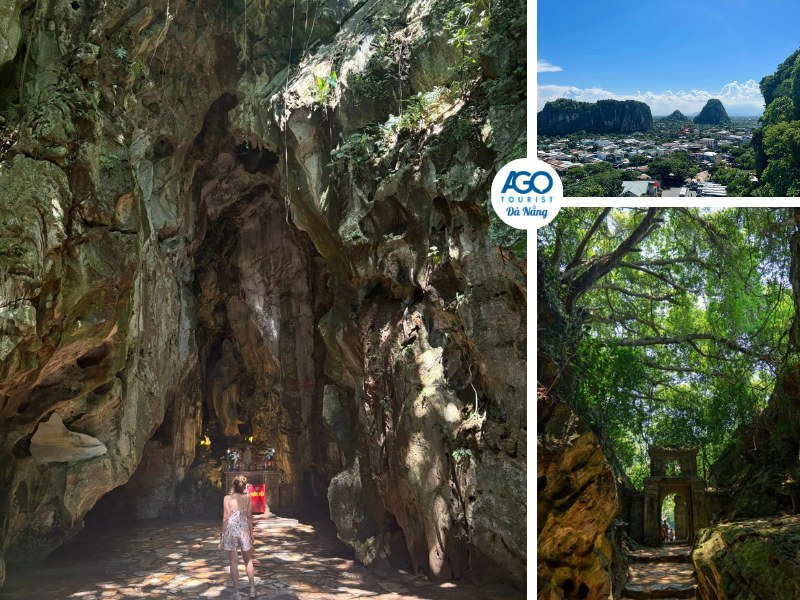 Đoàn khám phá Ngũ Hành Sơn và chụp ảnh tại Động Huyền Không