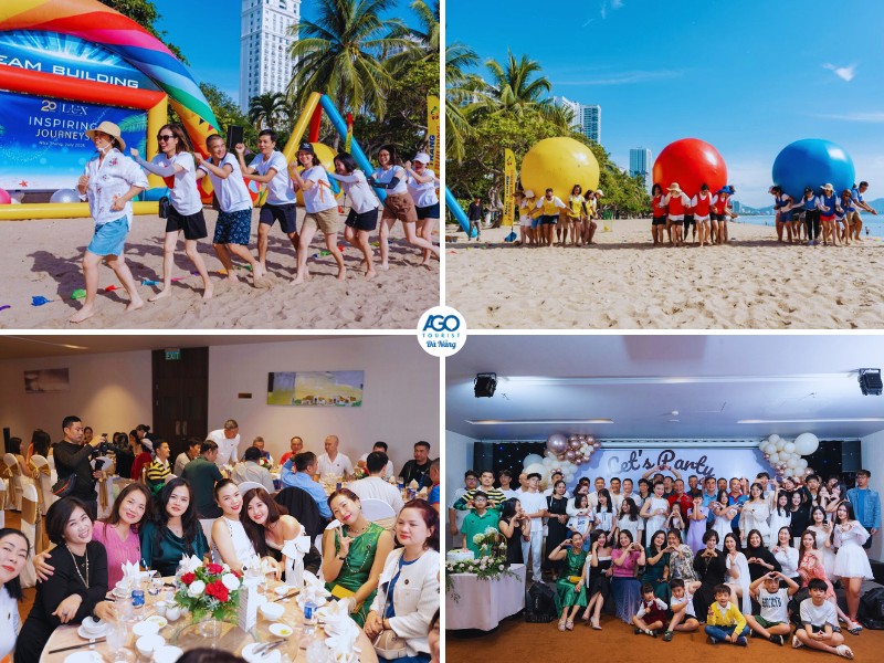 Các hoạt động Team Building và Gala Dinner trong tour du lịch Đà Nẵng cho công ty