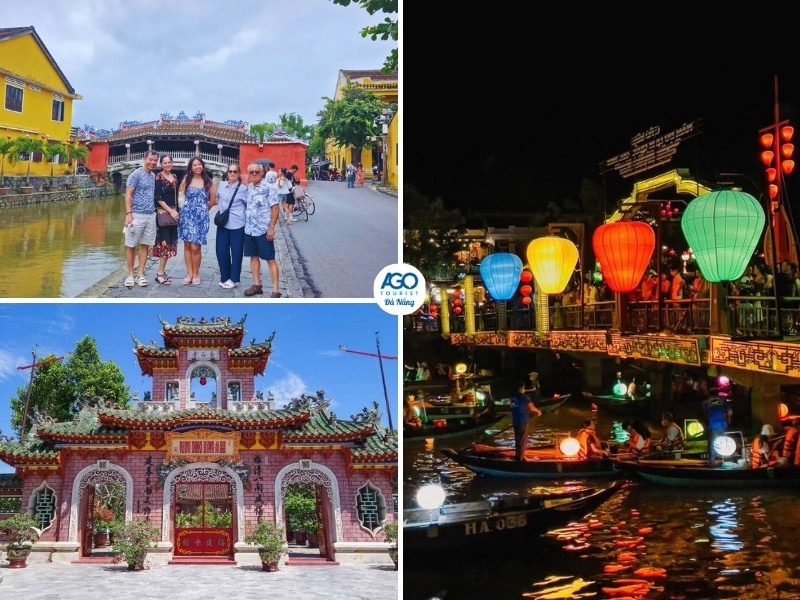 Cố chú sẽ đến tham quan Phố cổ Hội An khi đi tour Đà Nẵng cho người lớn tuổi