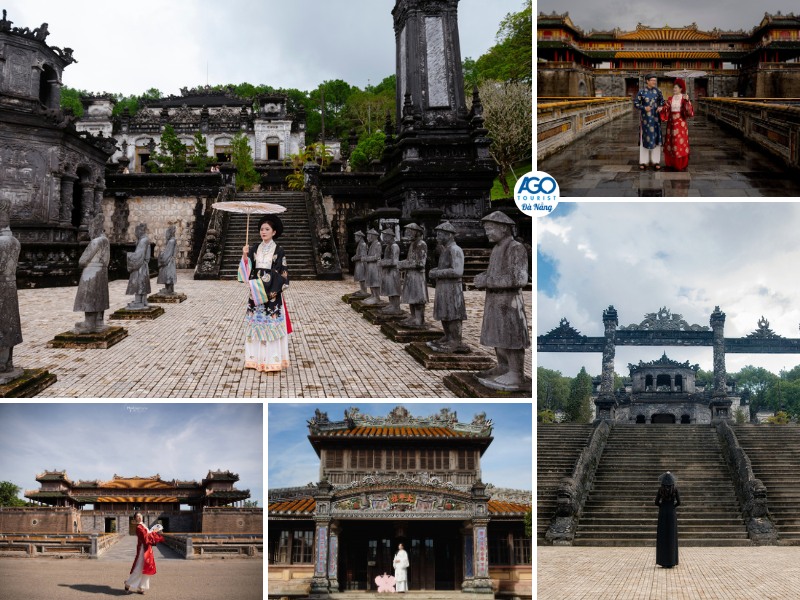 Quý khách sẽ đến tham quan Lăng Khải Định và Đại Nội Huế khi tham gia tour du lịch Đà Nẵng Huế