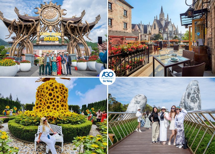 Tham quan Bà Nà Hills trong hành trình tour Hải Phòng Đà Nẵng