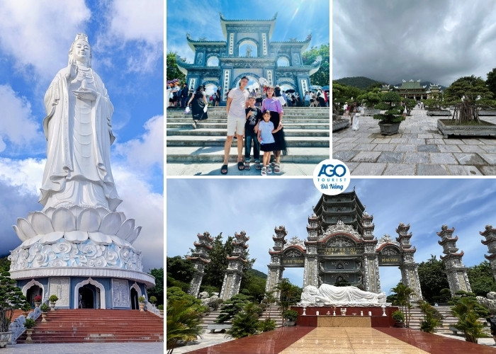 Đoàn sẽ đến tham quan Chùa Linh Ứng trong hành trình tour từ Sài Gòn đi Đà Nẵng 3 ngày 2 đêm