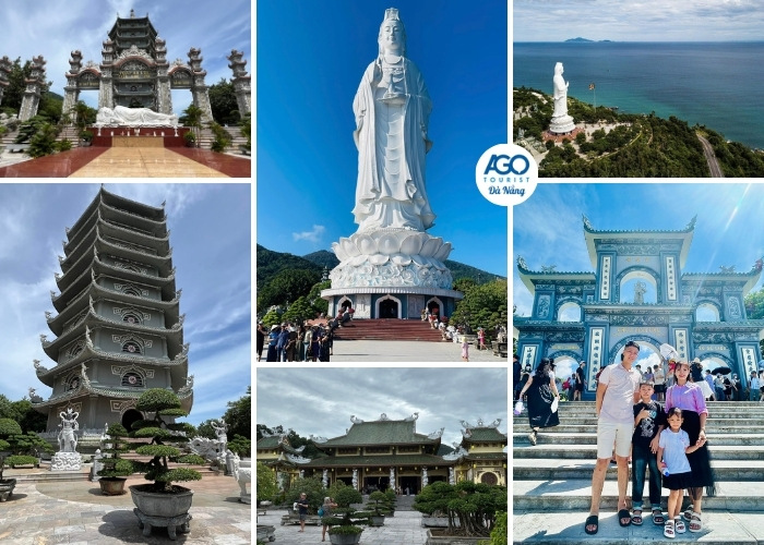 Chùa Linh Ứng - địa điểm tham quan trong lịch trình tour Sài Gòn Đà Nẵng 4 ngày 3 đêm